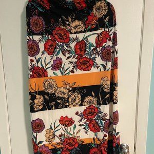 Floral Printed Maxi Skirt (S)